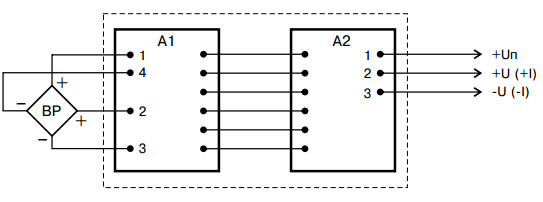 Схема подключения блока С-22