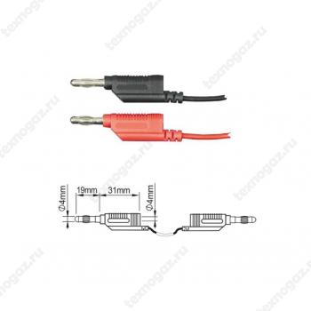 PTL908-9 измерительные провода 4 мм Male-Male