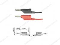 PTL908-9 измерительные провода 4 мм Male-Male