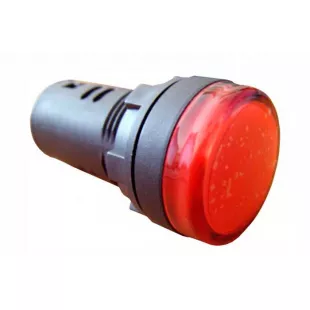 Арматура светосигнальная AD22-22DS красная 220 В DC фото 1