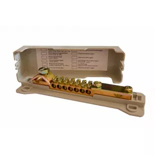 Шина нулевая с крышкой ВС-10 фото 1