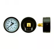 Манометр 2,5 МПа (25 бар)  63 мм; осевой; М12х1,5 фото